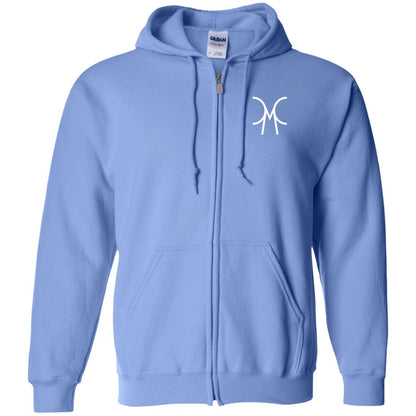 Concrete Zip Up Hooded Sweatshirt