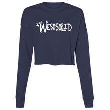 Load image into Gallery viewer, Ladies&#39; WeSoSolid Cropped Fleece Crew
